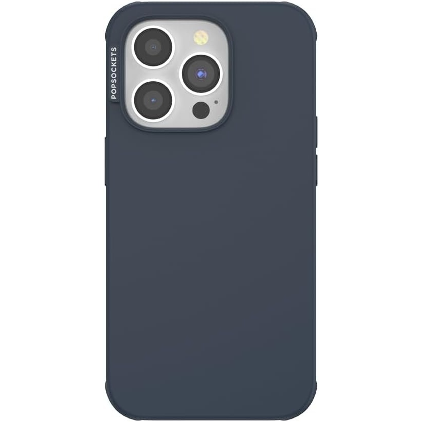 image:imagePopSockets iPhone 14 Case with MagSafe Phone Case for iPhone 14 Grip Sold Separately Wireless Charging Compatible  NightshadeNavy