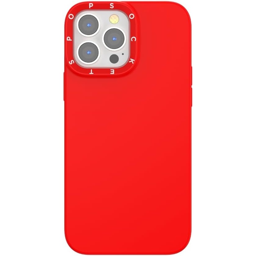 image:imagePopSockets iPhone 14 Case with MagSafe Phone Case for iPhone 14 Grip Sold Separately Wireless Charging Compatible  NightshadeRosso