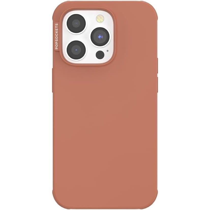image:imagePopSockets iPhone 14 Case with MagSafe Phone Case for iPhone 14 Grip Sold Separately Wireless Charging Compatible  NightshadeTerraCotta