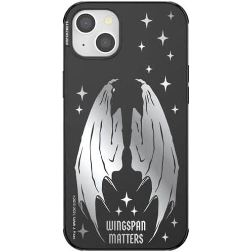 image:imagePopSockets iPhone 14 Plus Phone Case with MagSafe Wireless Charging Compatible Bookish  Wingspan