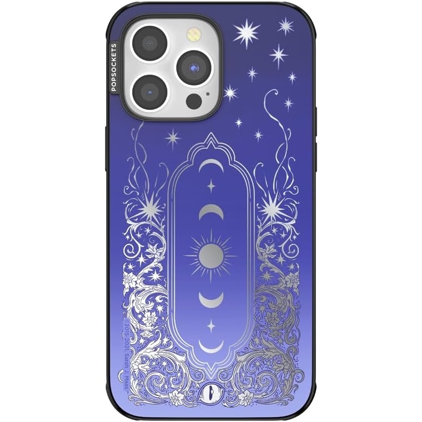image:imagePopSockets iPhone 14 Pro Max Phone Case with MagSafe Wireless Charging Compatible Bookish  Mirror Curse Breaker
