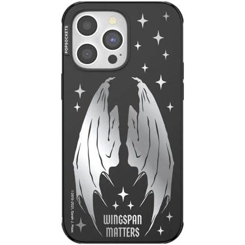image:imagePopSockets iPhone 14 Pro Max Phone Case with MagSafe Wireless Charging Compatible Bookish  Wingspan