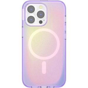 PopSockets iPhone 14 Case with MagSafe, Phone Case for iPhone 14, Grip Sold Separately, Wireless Charging Compatible – Nightshade(Aura)