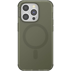 PopSockets iPhone 14 Case with MagSafe, Phone Case for iPhone 14, Grip Sold Separately, Wireless Charging Compatible – Nightshade(Fatigue)