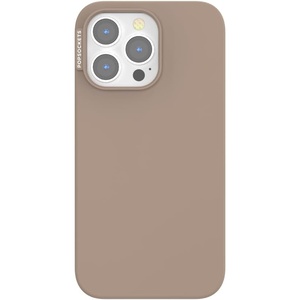 PopSockets iPhone 14 Case with MagSafe, Phone Case for iPhone 14, Grip Sold Separately, Wireless Charging Compatible – Nightshade(Latte)