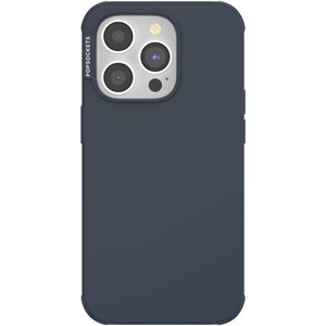 PopSockets iPhone 14 Case with MagSafe, Phone Case for iPhone 14, Grip Sold Separately, Wireless Charging Compatible – Nightshade(Navy)