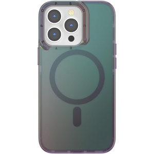 PopSockets iPhone 14 Case with MagSafe, Phone Case for iPhone 14, Grip Sold Separately, Wireless Charging Compatible – Nightshade(Nightshade)