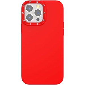 PopSockets iPhone 14 Case with MagSafe, Phone Case for iPhone 14, Grip Sold Separately, Wireless Charging Compatible – Nightshade(Rosso)