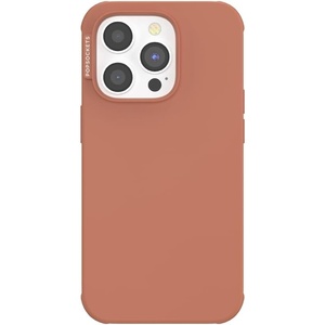 PopSockets iPhone 14 Case with MagSafe, Phone Case for iPhone 14, Grip Sold Separately, Wireless Charging Compatible – Nightshade(Terra-Cotta)