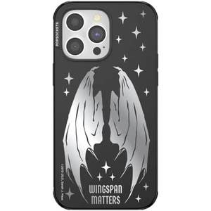 PopSockets iPhone 14 Pro Max Phone Case with MagSafe, Wireless Charging Compatible, Bookish – Wingspan