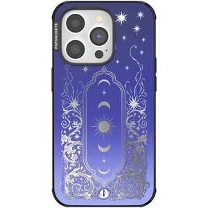 PopSockets iPhone 14 Pro Phone Case with MagSafe, Wireless Charging Compatible, Bookish – Mirror Curse Breaker