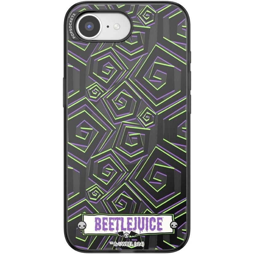 image:imagePopSockets iPhone 16 Phone Case with MagSafe Wireless Charging Compatible Halloween  Never Trust the Living