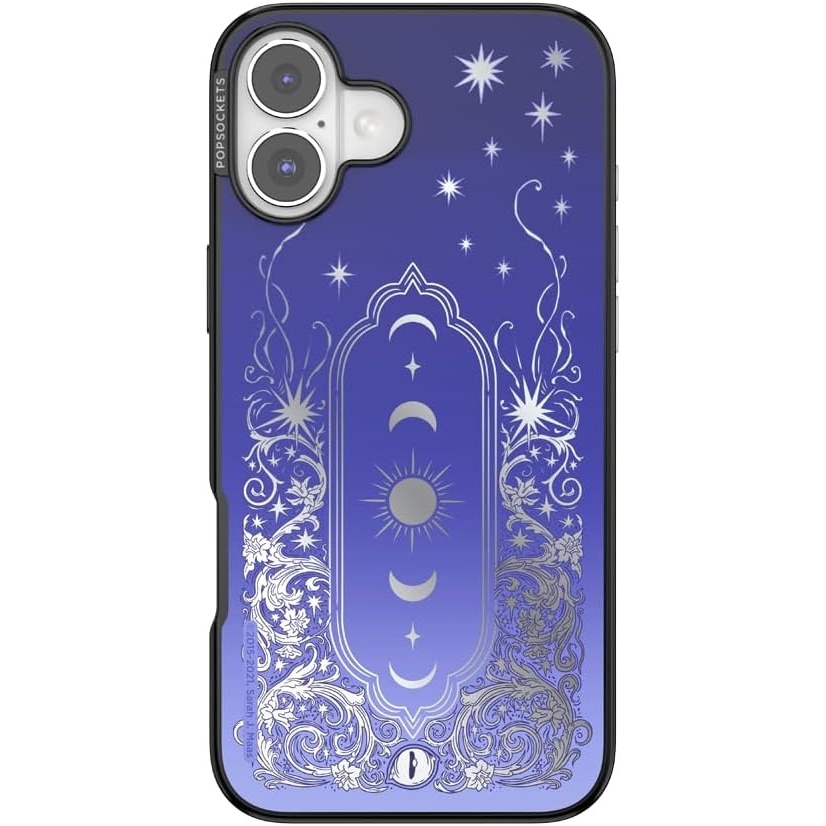 image:imagePopSockets iPhone 16 Plus Phone Case with MagSafe Wireless Charging Compatible Bookish  Mirror Curse Breaker