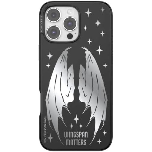 image:imagePopSockets iPhone 16 Pro Max Phone Case with MagSafe Wireless Charging Compatible Bookish  Wingspan