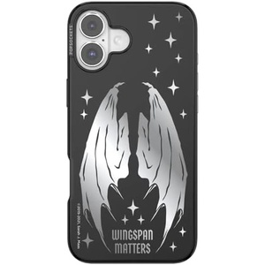 PopSockets iPhone 16 Plus Phone Case with MagSafe, Wireless Charging Compatible, Bookish – Wingspan