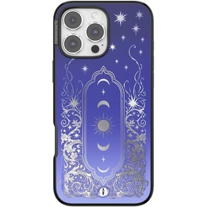 PopSockets iPhone 16 Pro Max Phone Case with MagSafe, Wireless Charging Compatible, Bookish – Mirror Curse Breaker