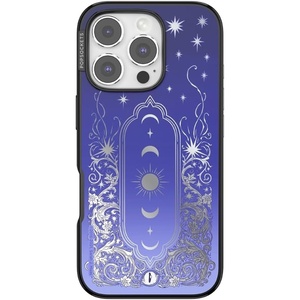 PopSockets iPhone 16 Pro Phone Case with MagSafe, Wireless Charging Compatible, Bookish – Mirror Curse Breaker